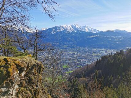 Blick auf das Arve-Tal