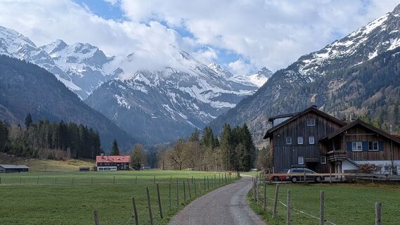 Foto von Chriz Ludwig entlang der Tour