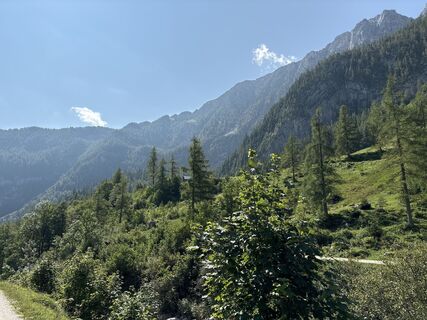 Foto von Heinz Sperl entlang der Tour