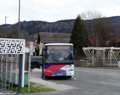 Der Bus 111 ist eine verlässliche Verbindung in den nördlichen Flachgau.