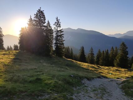 Foto von Peter Seliner entlang der Tour