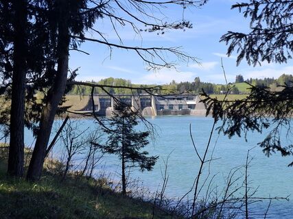 Foto von Friedrich Karl Gropengiesser entlang der Tour