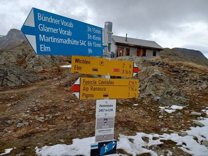 Die Panixerpasshütte dient als Selbstversorgerhütte.