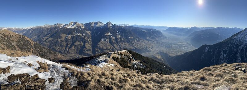 Foto von Catherina Lehr entlang der Tour