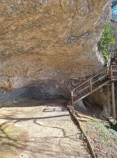 Foto von Katharina entlang der Tour