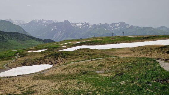 Foto de Gerrit van der Linde a lo largo del recorrido