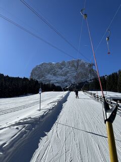 Foto de Maximilian Hierbeck a lo largo del recorrido