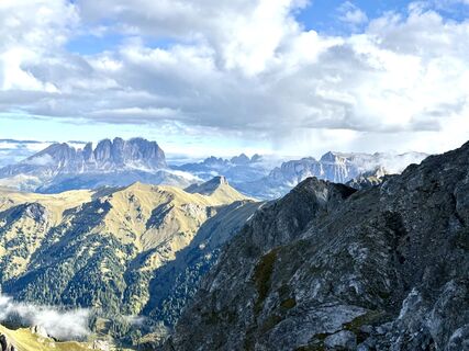 Photo de Norbert Herbig le long du parcours