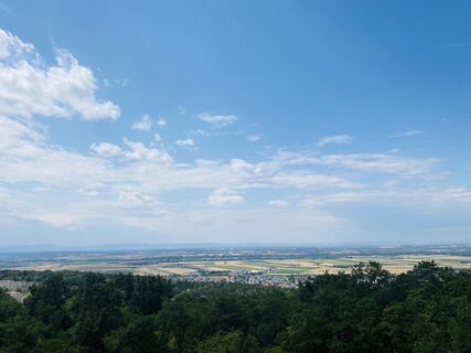 Foto von Friedrich Schlager entlang der Tour