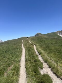Foto von Johana Gallupova entlang der Tour