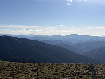 Foto de Martin Meusburger a lo largo del recorrido