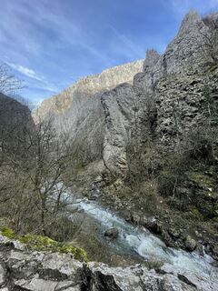 Foto von Enikő Pap entlang der Tour