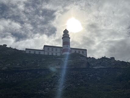Photo de Helmut Schellmann le long du parcours
