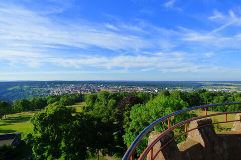 Blick vom Friedrichsturm Richtung Norden