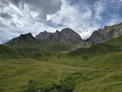 Foto de Gabriele Cucchi a lo largo del recorrido