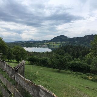 Blick auf den Längsee von Drasendorf aus