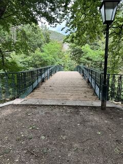 Photo de Georgina Erdős le long du parcours