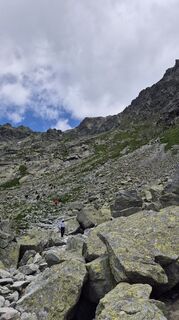 Foto de Vivien Kántor-Ladányi a lo largo del recorrido