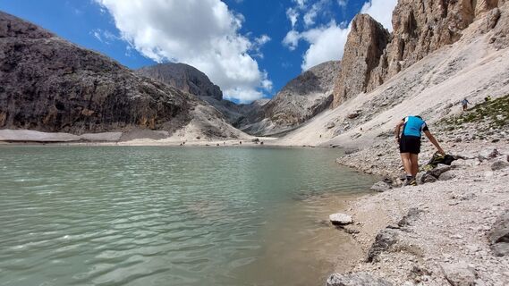Foto från Stefano divina under resans gång