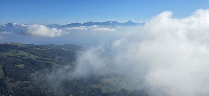 Photo de Franz Frenner le long du parcours