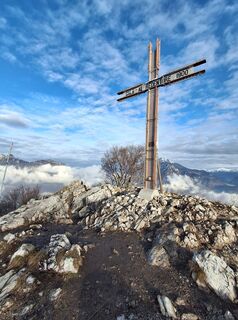Foto de Marco Pezzuolo a lo largo del recorrido