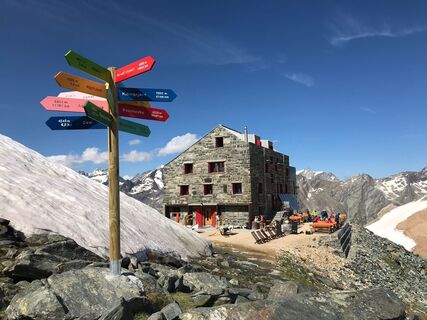 Britanniahütte im Sommer