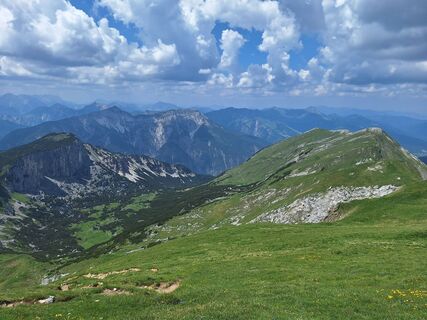 Photo de Katharina le long du parcours