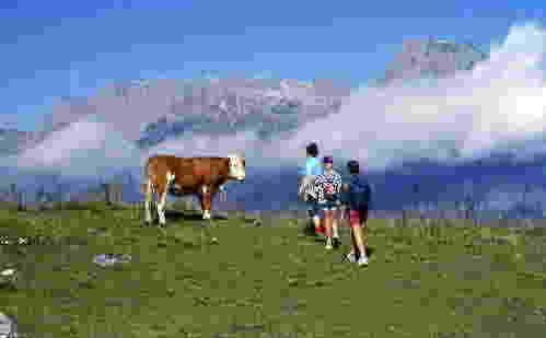 Auf dem Weg zur Ostpreußenhütte in Werfen