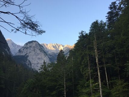Blick auf die Zugspitze
