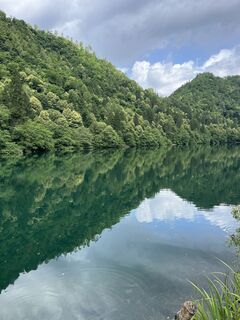 Foto von Eugenio baldi entlang der Tour