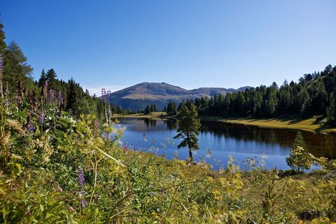 Schwarzsee mit Blick auf den Eisenhut