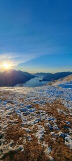 Zdjęcie z Amanda Belleri wzdłuż trasy