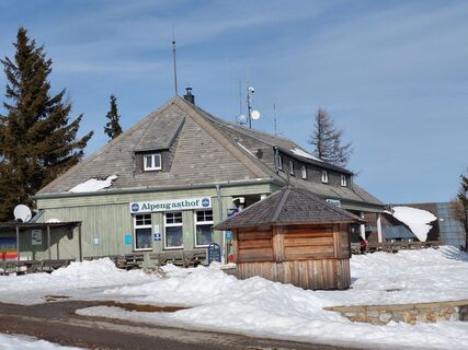 Photo de Franz Hasenberger le long du parcours