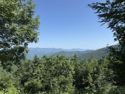 Photo de Joachim Aigner le long du parcours
