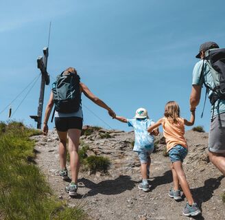Die letzten Meter zum Gipfel
