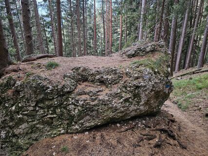 Fotografia z Matheo Kraule na trase