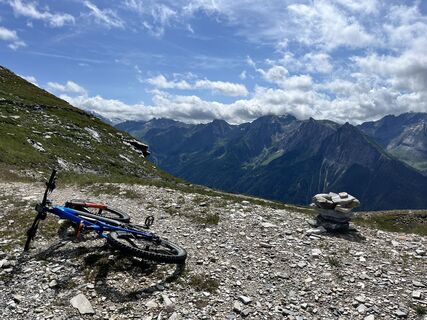 Foto von Stefano “Iddo” entlang der Tour