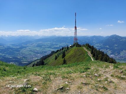 Foto von Hans-Jörg Schneid entlang der Tour