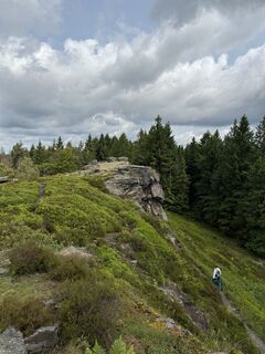 Foto de Erik Burkard a lo largo del recorrido