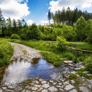 Wasserfurt im Schwarzbachtal