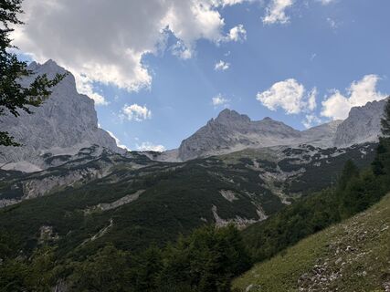 Foto von Raffael entlang der Tour
