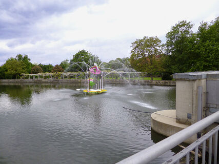 Wasserkunst-Skulptur in Bietigheim
