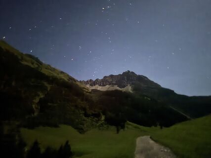 Foto de Lorenz Zetlmeisl a lo largo del recorrido