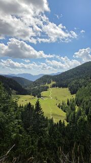 Foto von Klementina Gartner entlang der Tour