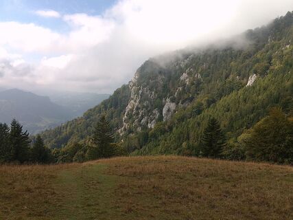 Photo de Berni le long du parcours