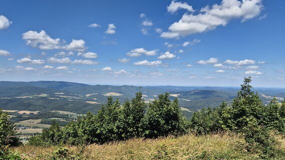Foto von Claudia Maurer entlang der Tour