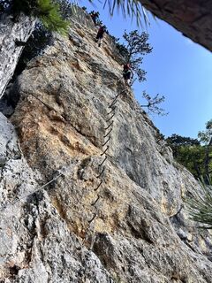 Photo de Marlies Berwein le long du parcours