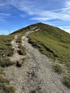 Photo de Ann-Christine Weber le long du parcours