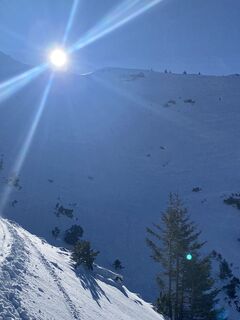 Zdjęcie z SkiSurfMüller Müller wzdłuż trasy