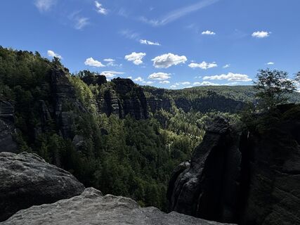 Photo de Erik Schwarz le long du parcours